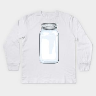 Canning Jar Kids Long Sleeve T-Shirt